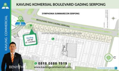 Kavling-commercial-Boulevard-GS-PASADENA