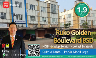 Ruko-Golden-Boulevard-bsd-nel